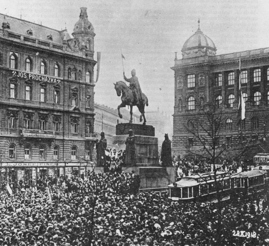 Vyhlášení nezávislosti Československa 28. října 1918