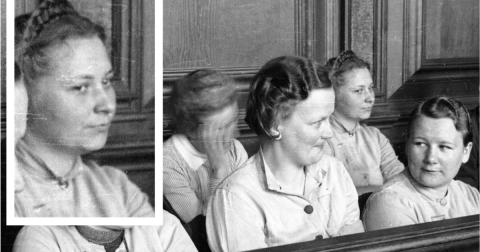Krásný přízrak Jenny-Wanda Barkmann: Popravě kruté dozorkyně z koncentračního tábora Stutthof tleskalo 200 tisíc lidí